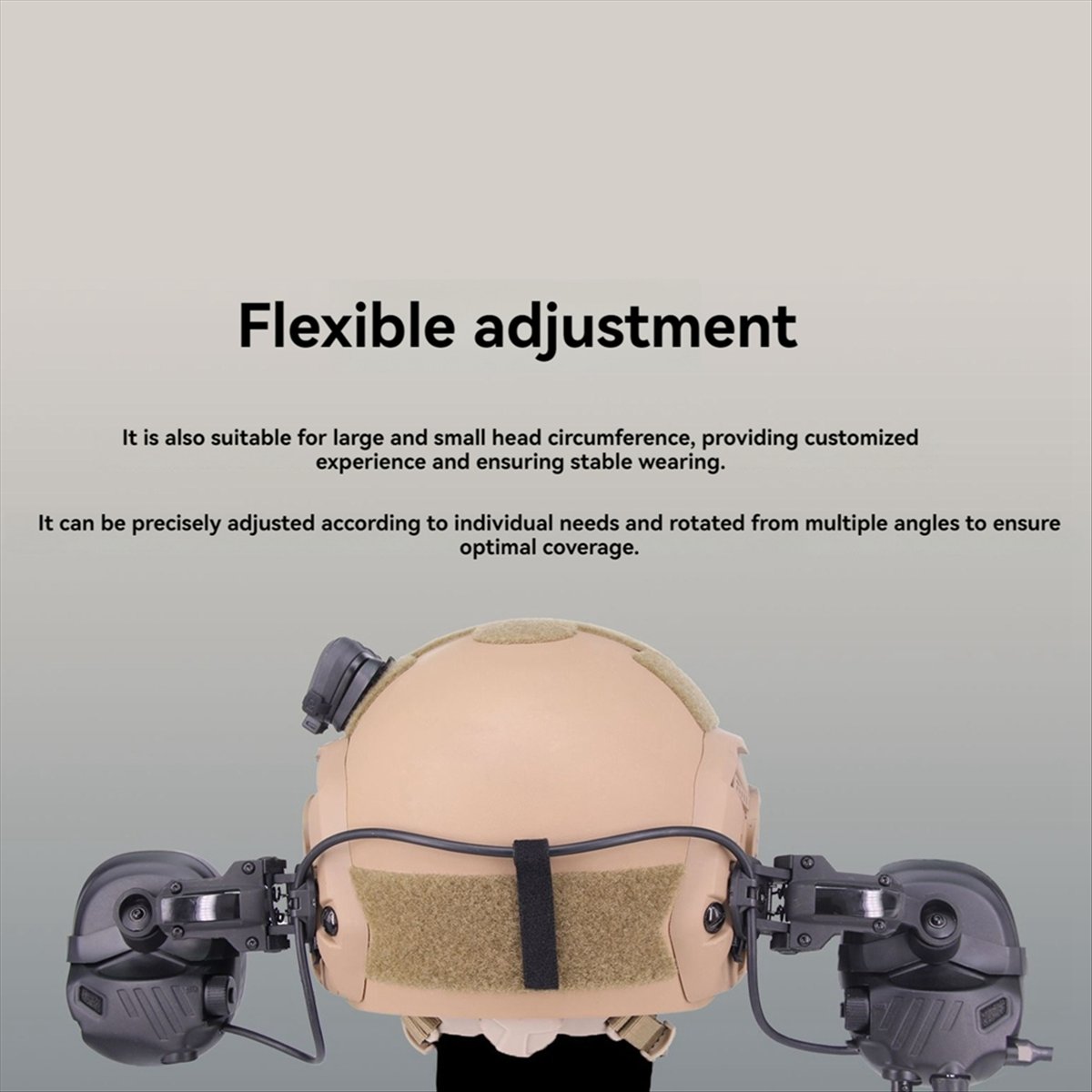 Earmuffs Foldable - A64I Headset with Microphone K/M Plug