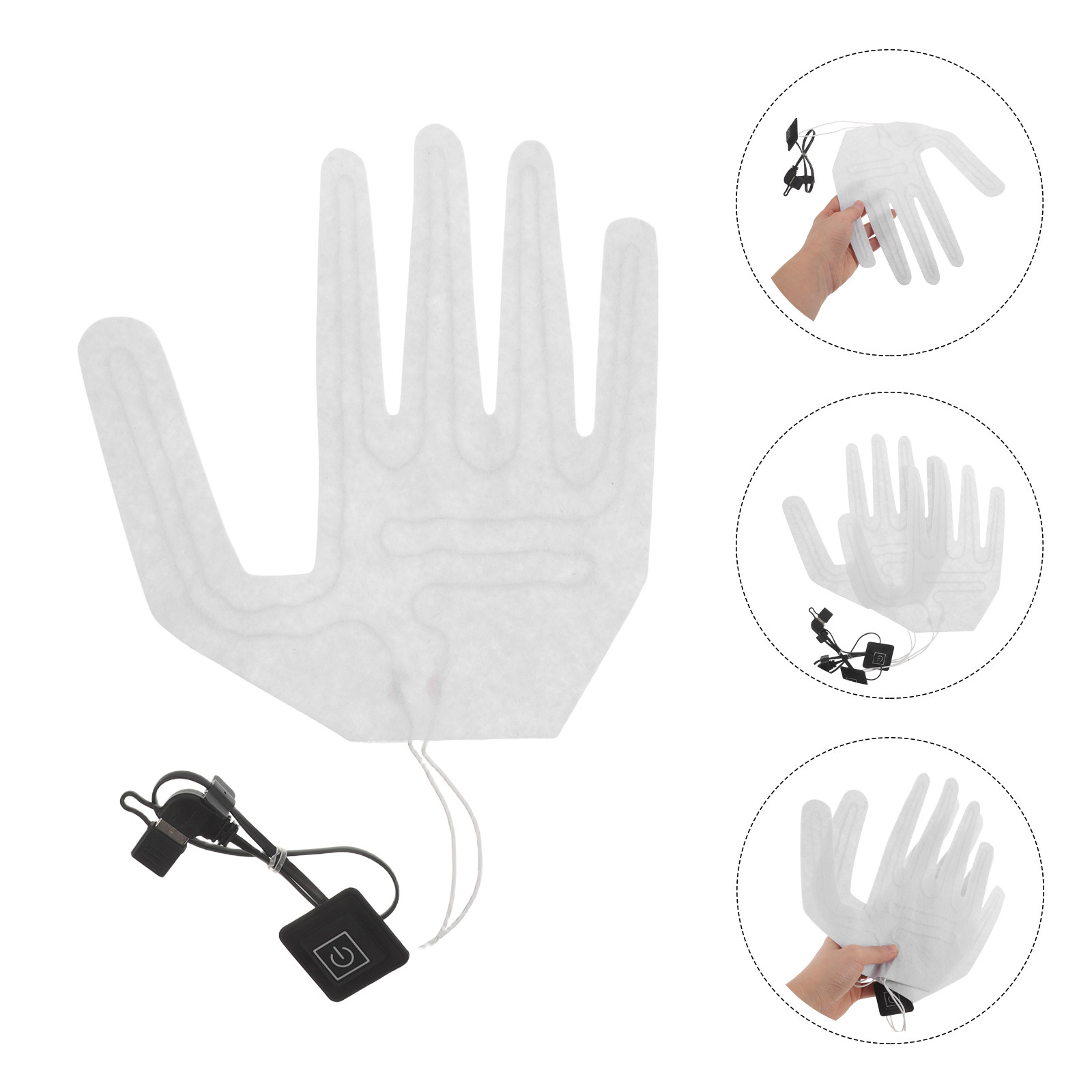 Hand Warmer Electric - 2Pcs Full Finger Electric Heating Pad
