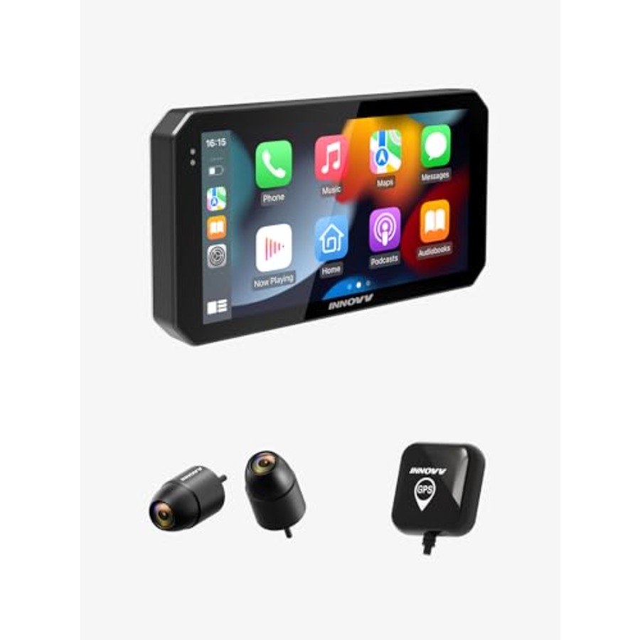 Touch Screen Gloves - Motorcycle GPS Navigation with CarPlay Android