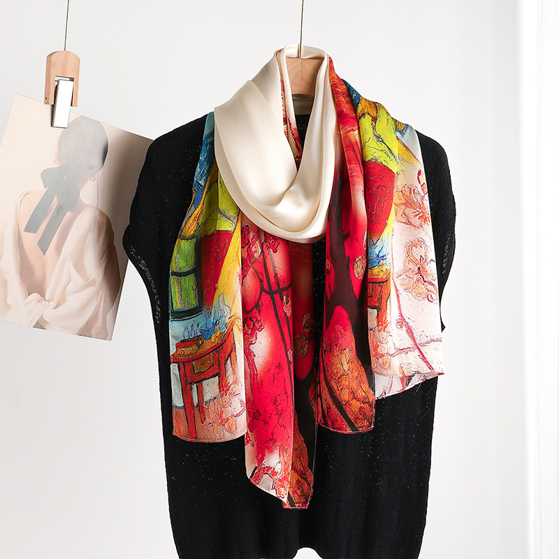2025 Luxury brand 100% Real si - Shawl Wrap Winter のレビューと価格