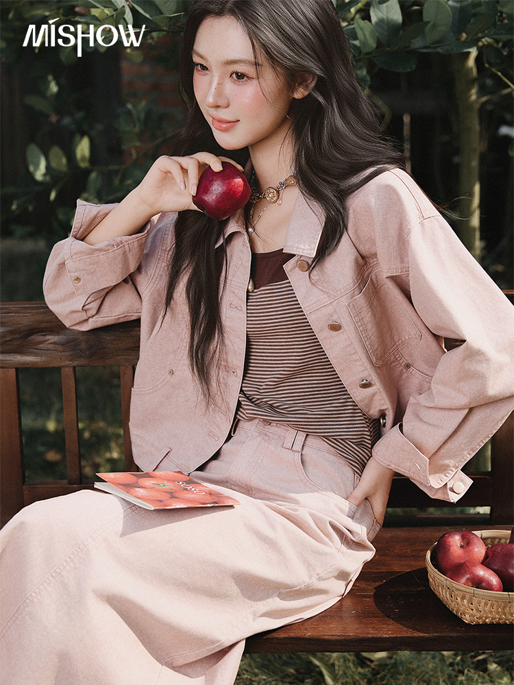 MISHOW Lapel Collar 100 Cotton - Down Jacket Packable のレビューと価格