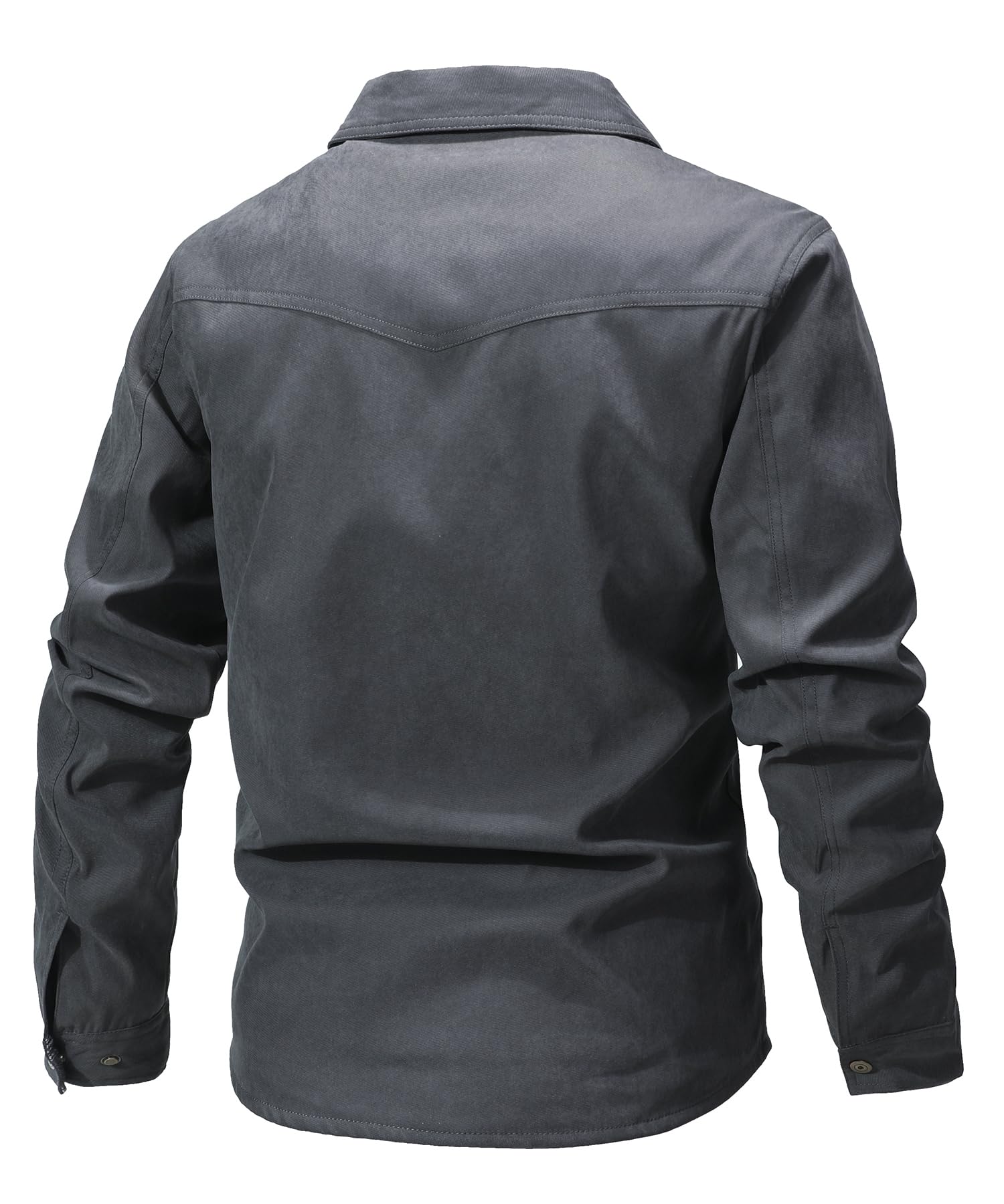 Men's Jackets Spring Flannel L - Flannel Shirt Lined のレビューと価格