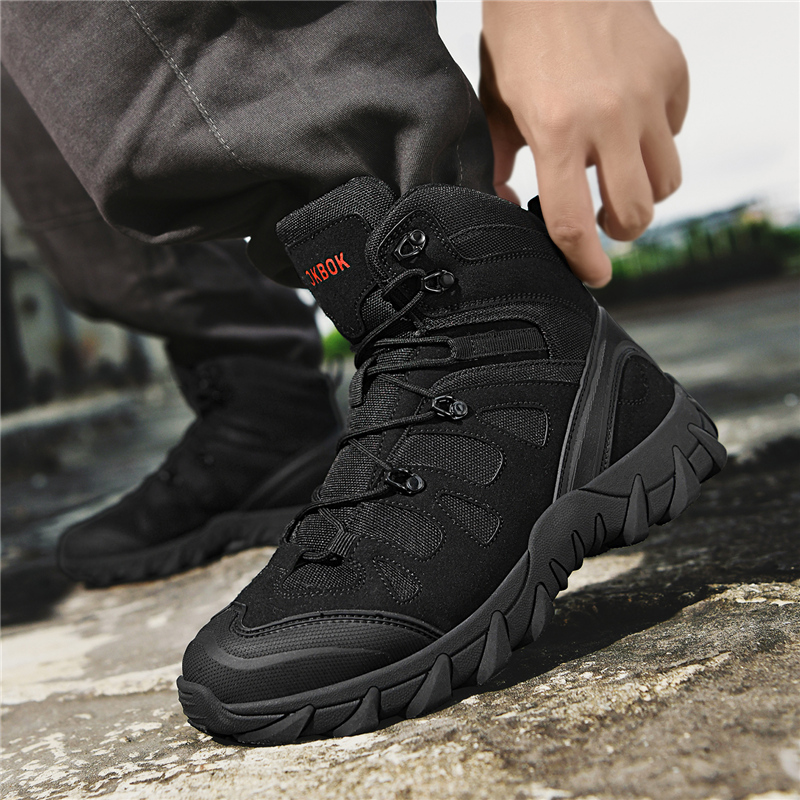 Men New Tactical Boots Trainin - Waterproof Winter Boot のレビューと価格