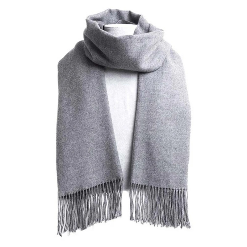 2025 Wool Scarves Winter Soft  - Wool Scarf Men のレビューと価格