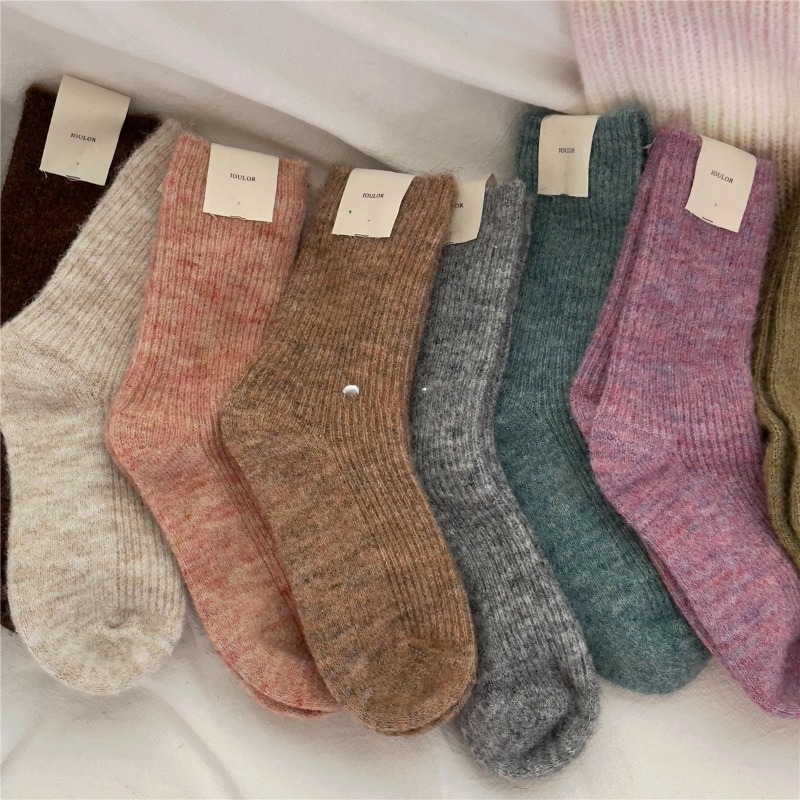9 pairs New Winter Thermal Ove - Thermal Sock Wool のレビューと価格