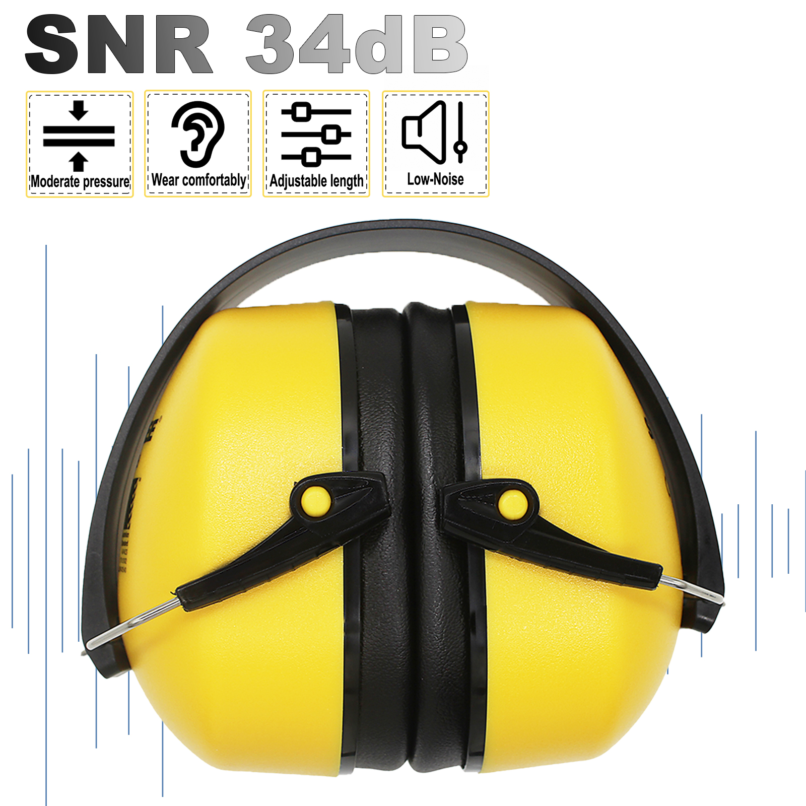 Safetree CE En 352-1: 2002 Fol - Earmuffs Foldable のレビューと価格
