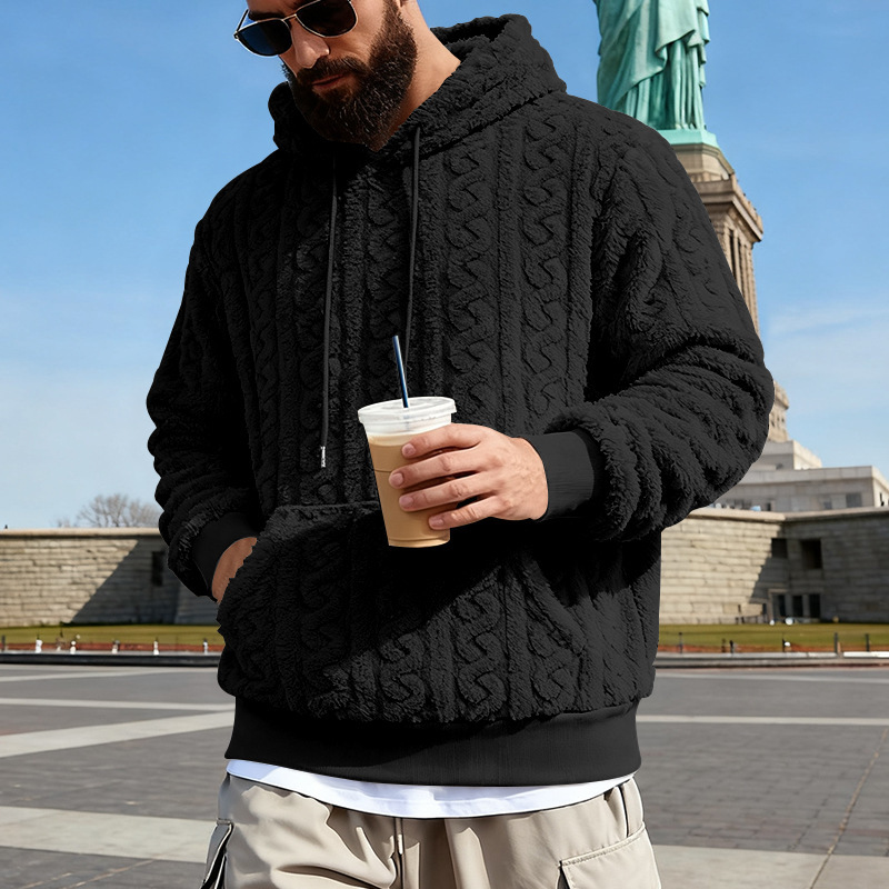 Men's Fleece Hoodie Winter War - Sherpa Hoodie Fleece のレビューと価格