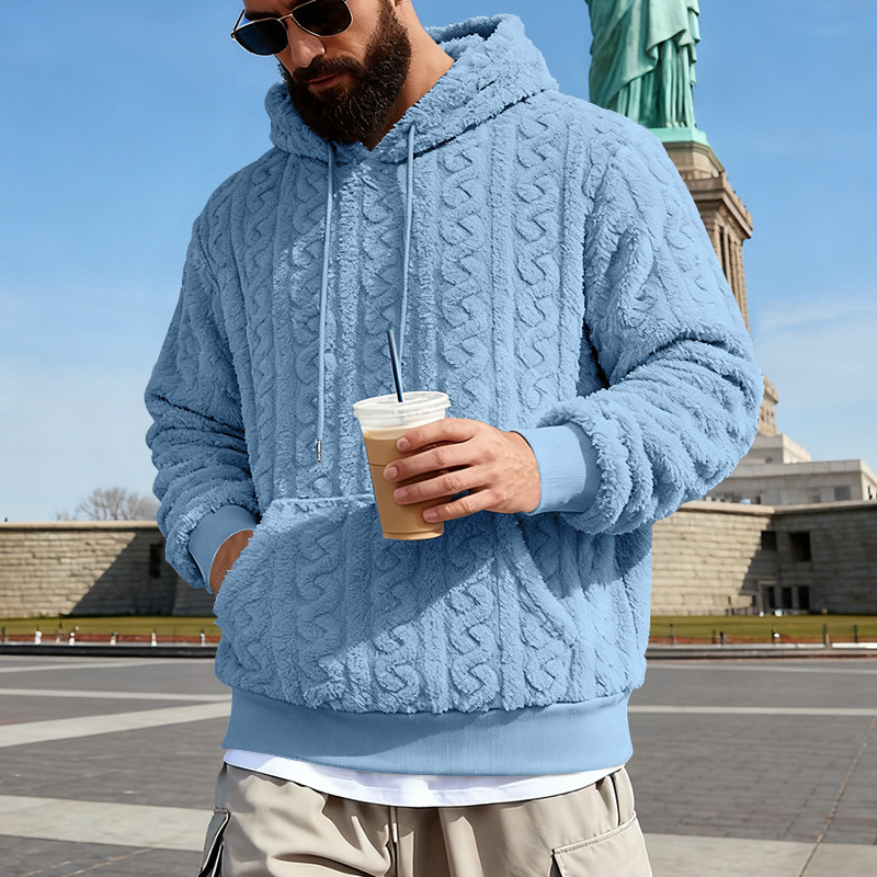 Men's Fleece Hoodie Winter War - Sherpa Hoodie Fleece のレビューと価格