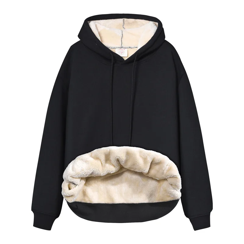 High Quality Gray Thicken Flee - Sherpa Hoodie Fleece のレビューと価格