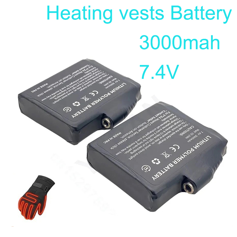 Gloves Battery 7.4V 3000mah Po - Heated Vest Battery のレビューと価格