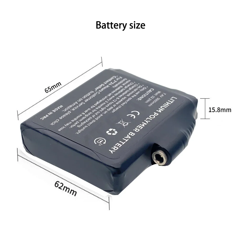 Gloves Battery 7.4V 3000mah Po - Heated Vest Battery のレビューと価格
