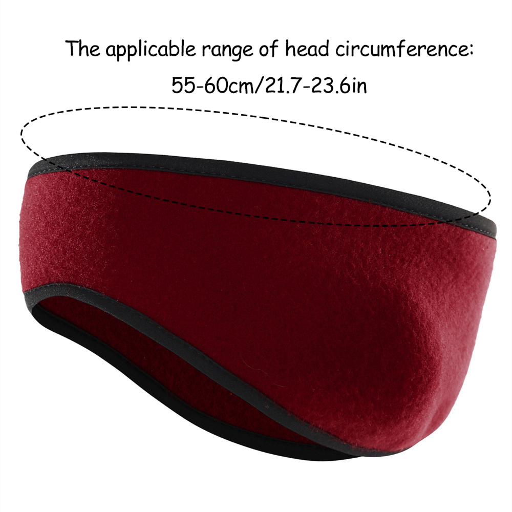 1Pc Winter Fleece Earmuffs Col - Fleece Ear Warmer Band のレビューと価格