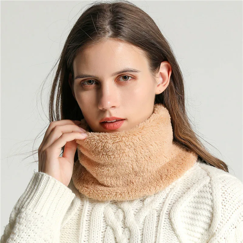New Cashmere Warm Neckerchief  - Wool Scarf Men のレビューと価格