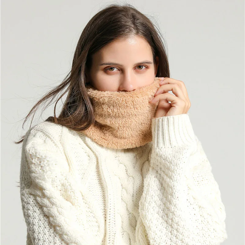 New Cashmere Warm Neckerchief  - Wool Scarf Men のレビューと価格