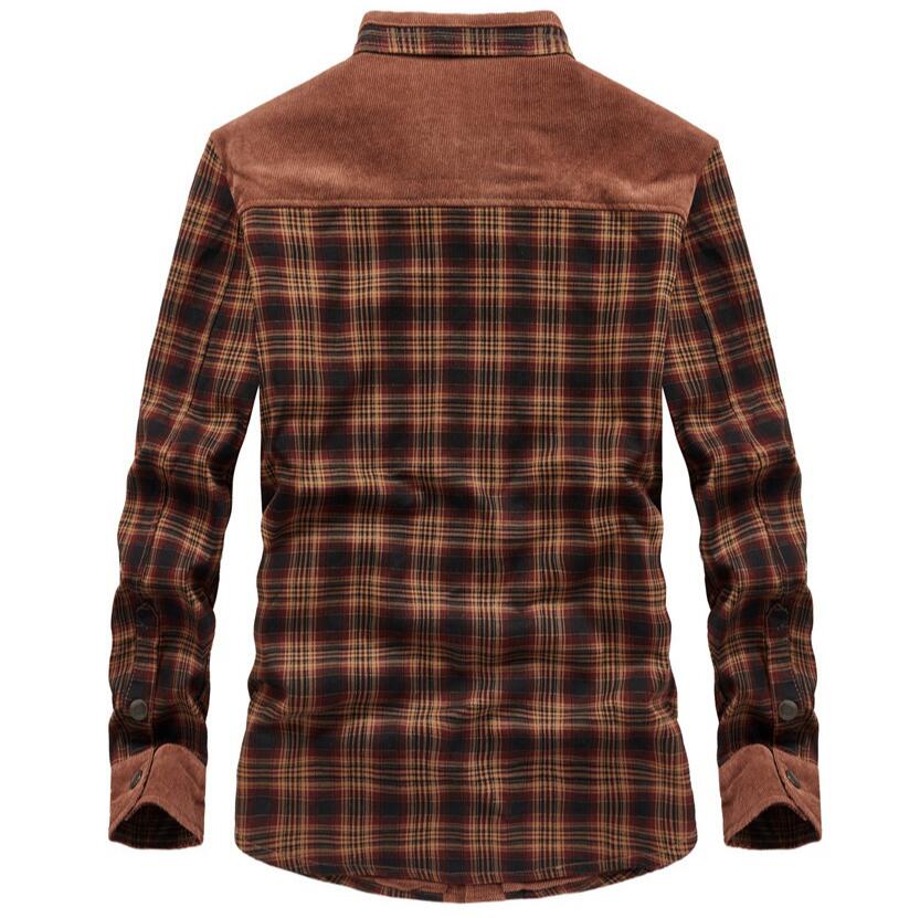 Men's Jackets Winter Windproof - Flannel Shirt Lined のレビューと価格