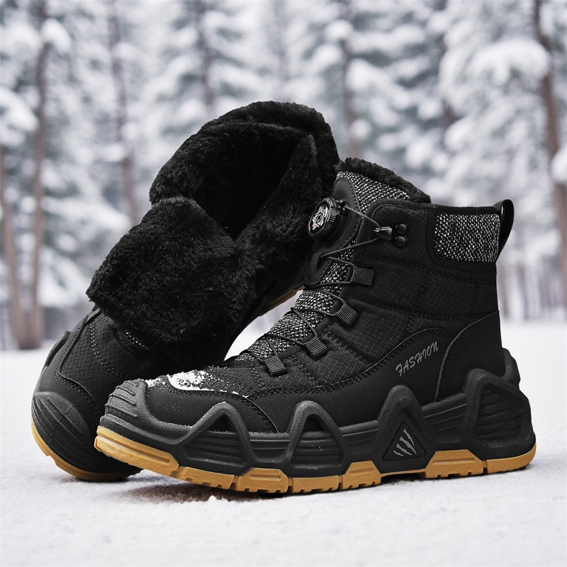 Warm Fur Outdoor Mens Combat T - Waterproof Winter Boot のレビューと価格