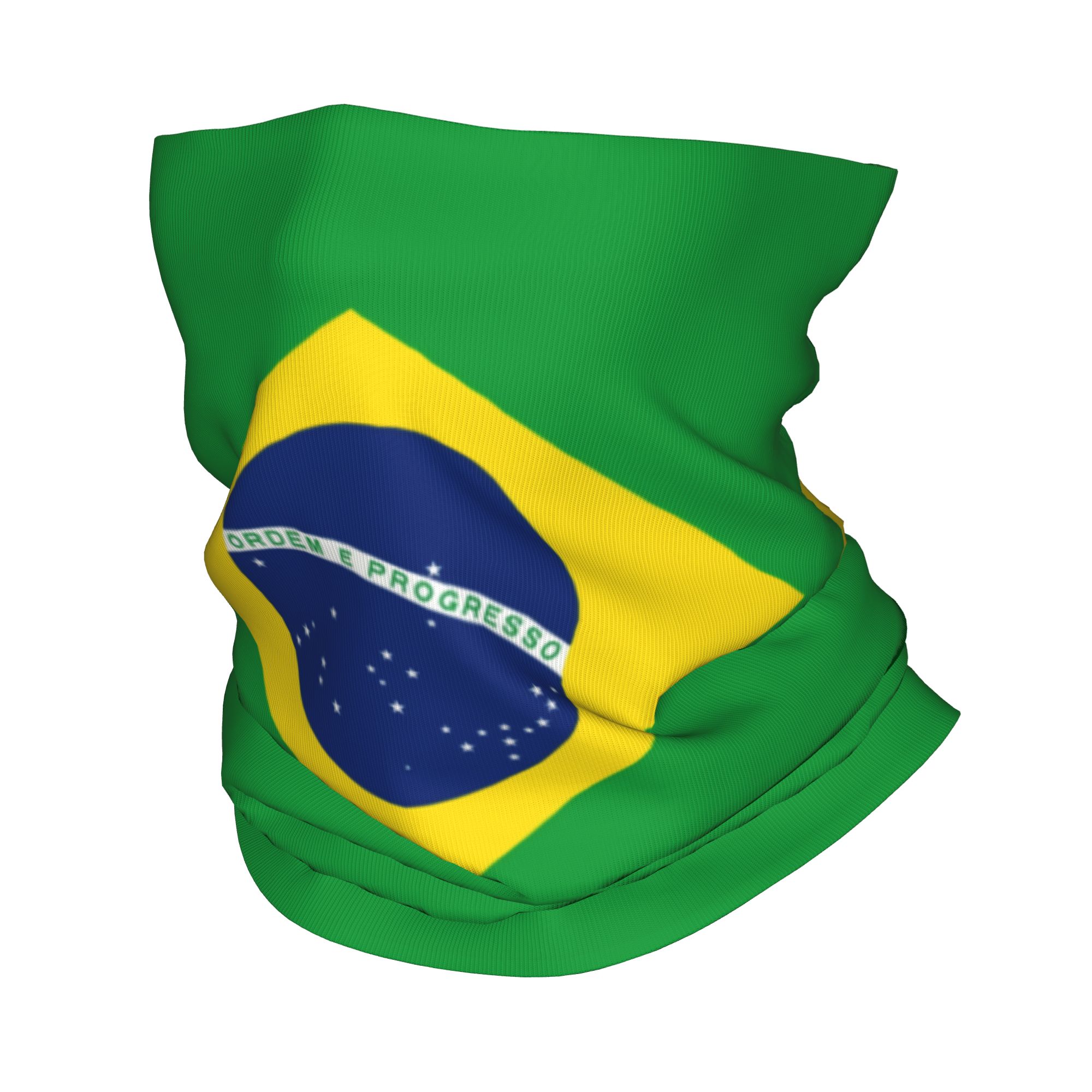 Custom Brazil Flag Bandana Nec - Neck Gaiter Fleece のレビューと価格