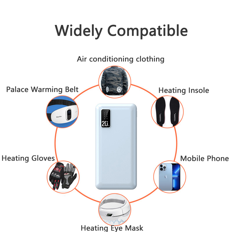 7.4V DC Heated Vest Power Bank - Heated Vest Battery のレビューと価格
