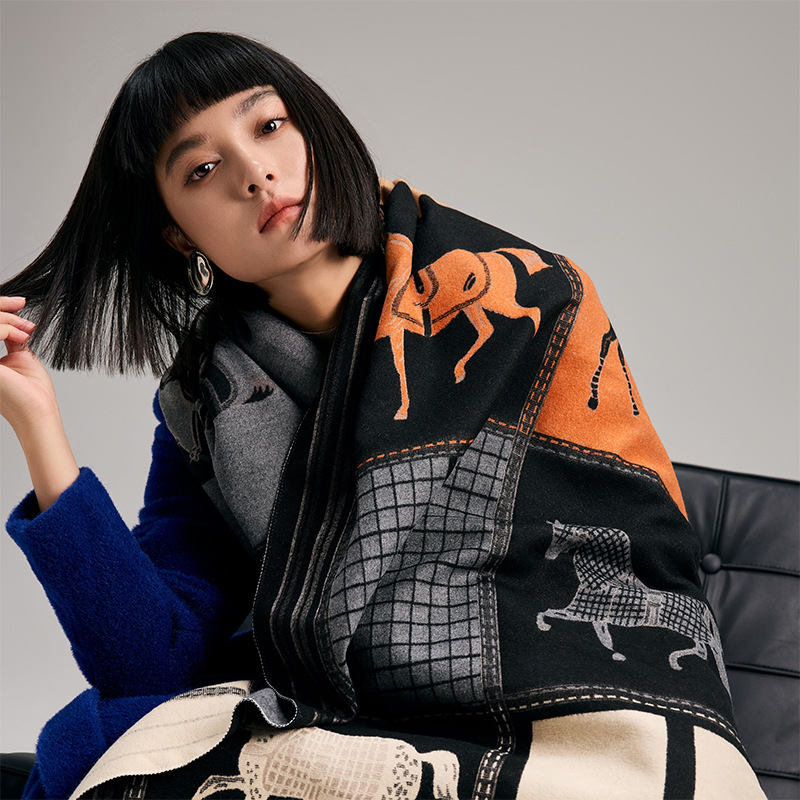 Luxury Scarf Women Winter Cash - Cashmere Pashmina Wrap のレビューと価格
