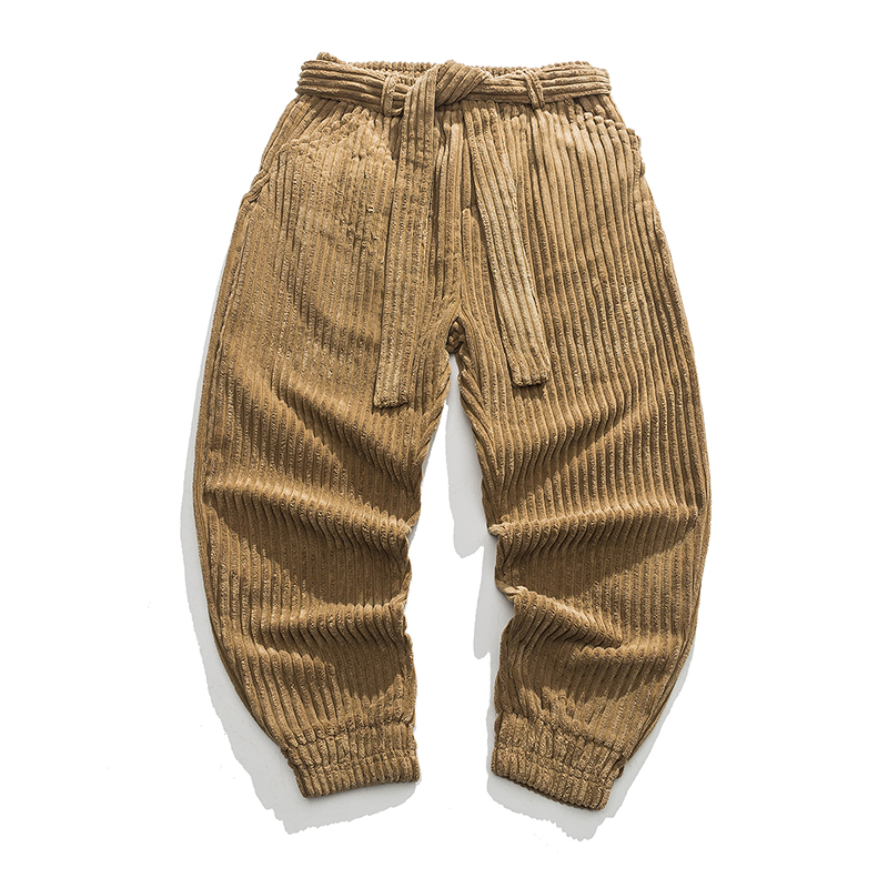 Men Thick Corduroy Pants 2026  - Corduroy Pant Warm のレビューと価格