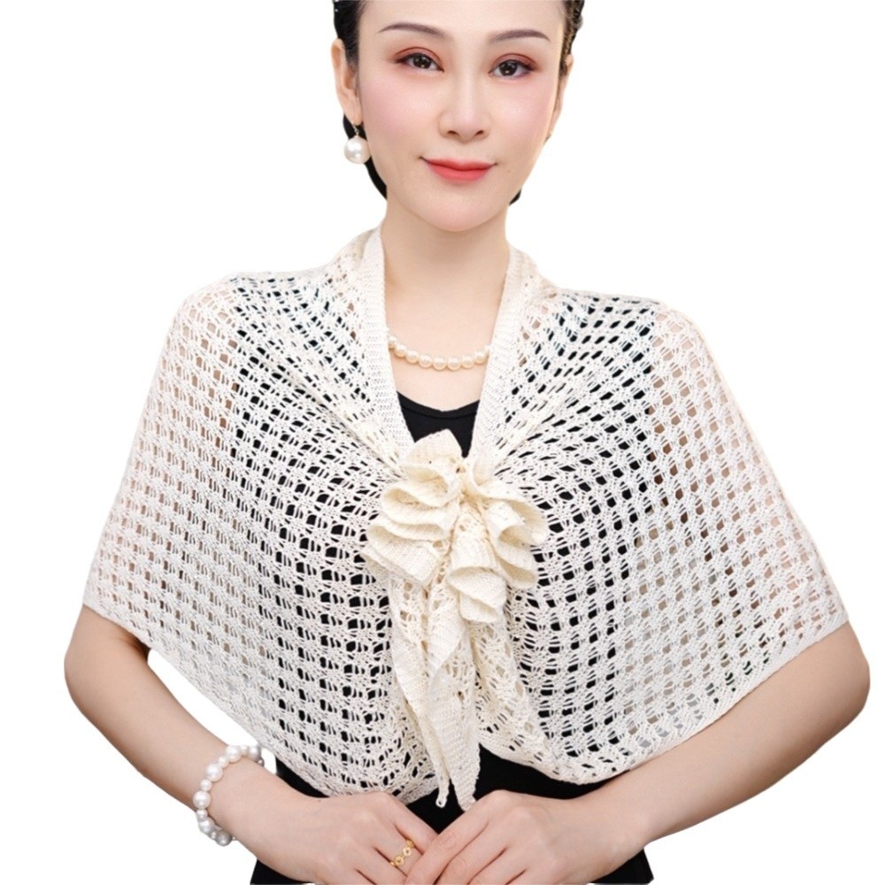 Sparkly Design Hollow Out Card - Shawl Wrap Winter のレビューと価格