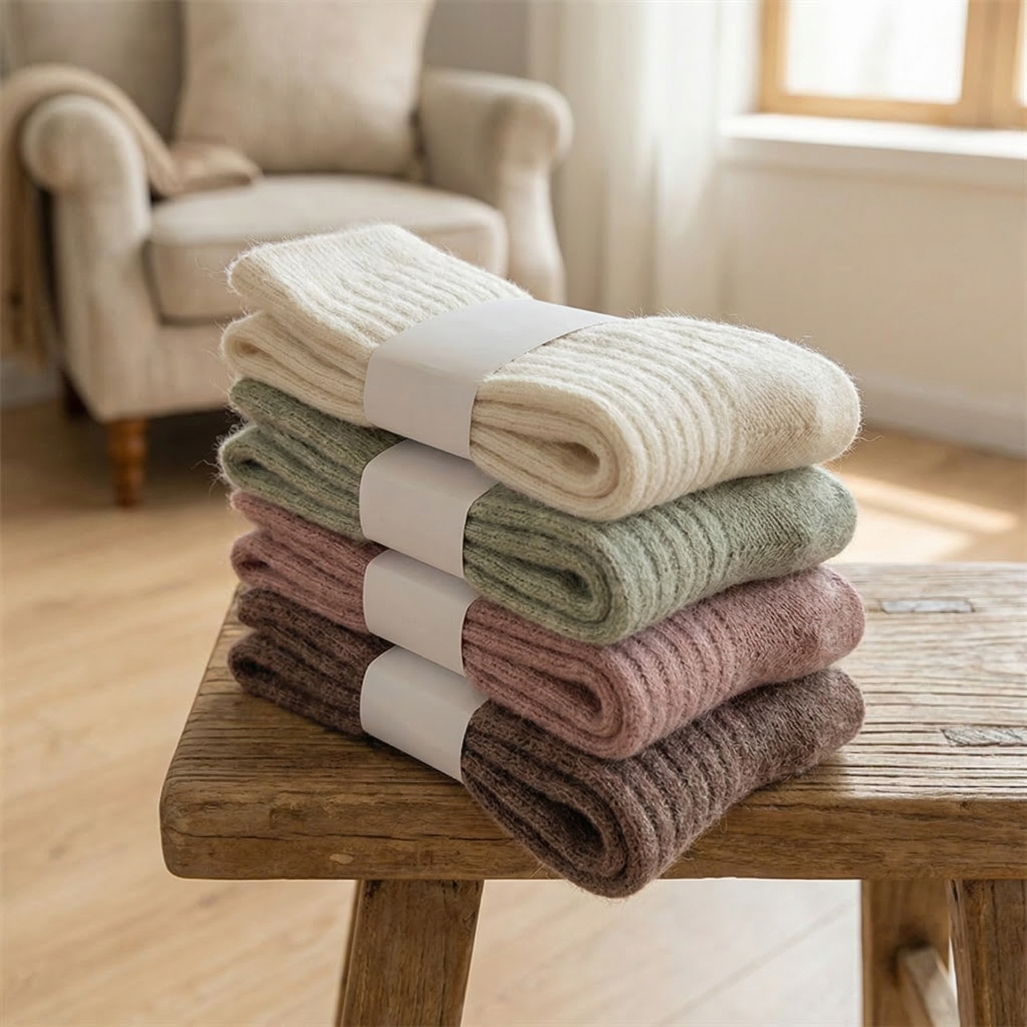Wool Socks Women's Female Wint - Thermal Sock Wool のレビューと価格