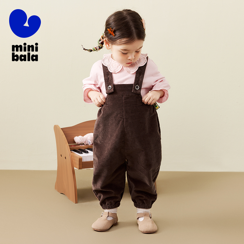 Mini Bala Kids Overalls Boys G - Corduroy Pant Warm のレビューと価格