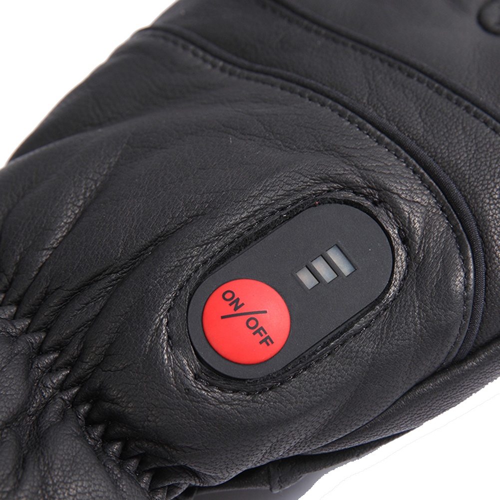 Heated Leather Gloves Men Wome - Hand Warmer Electric のレビューと価格