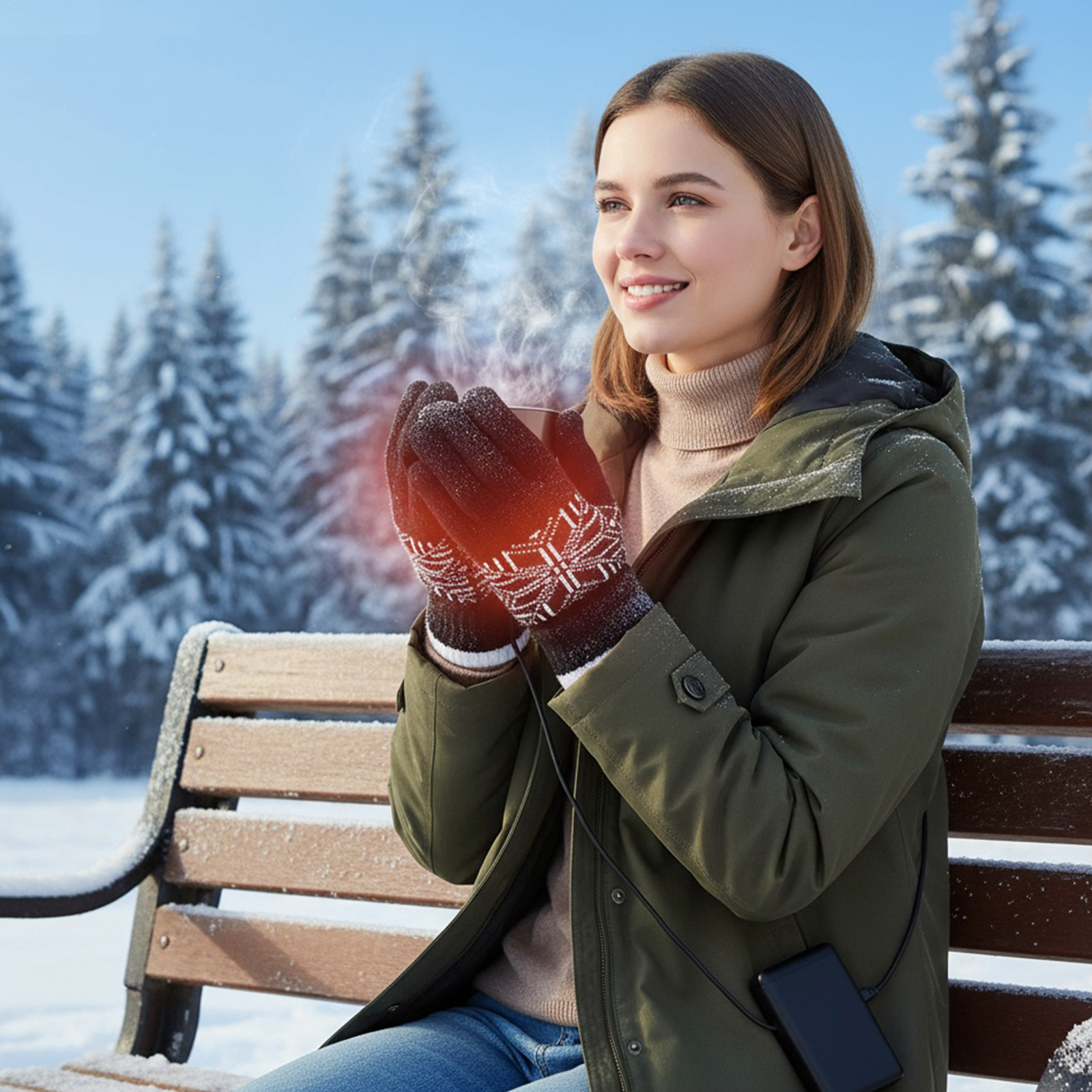 USB Touchscreen Hand Warmer Wi - Touch Screen Gloves のレビューと価格