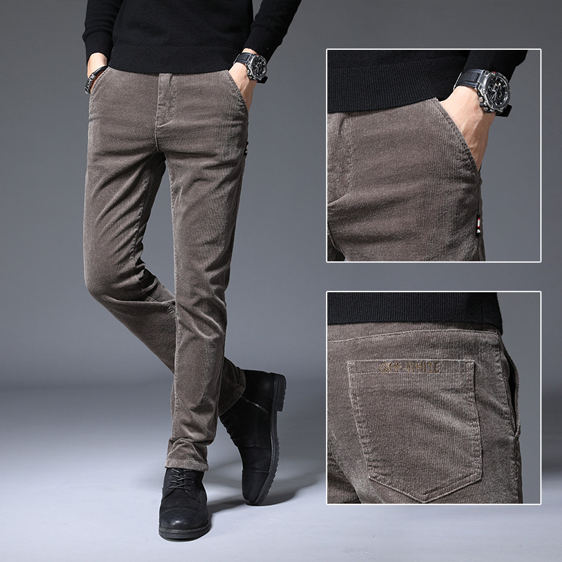 Open Crotch Men Fall Winter Fl - Corduroy Pant Warm のレビューと価格