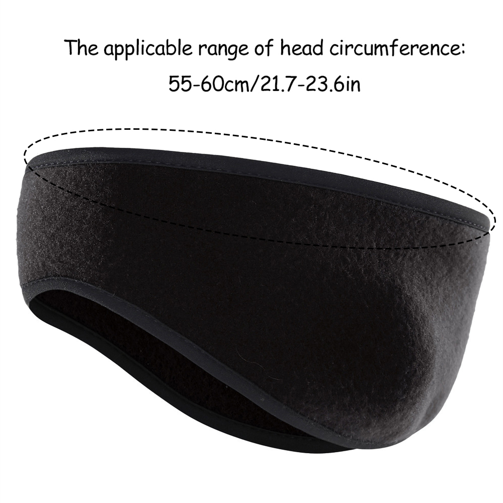 1PC Winter Fleece Earmuffs Col - Fleece Ear Warmer Band のレビューと価格