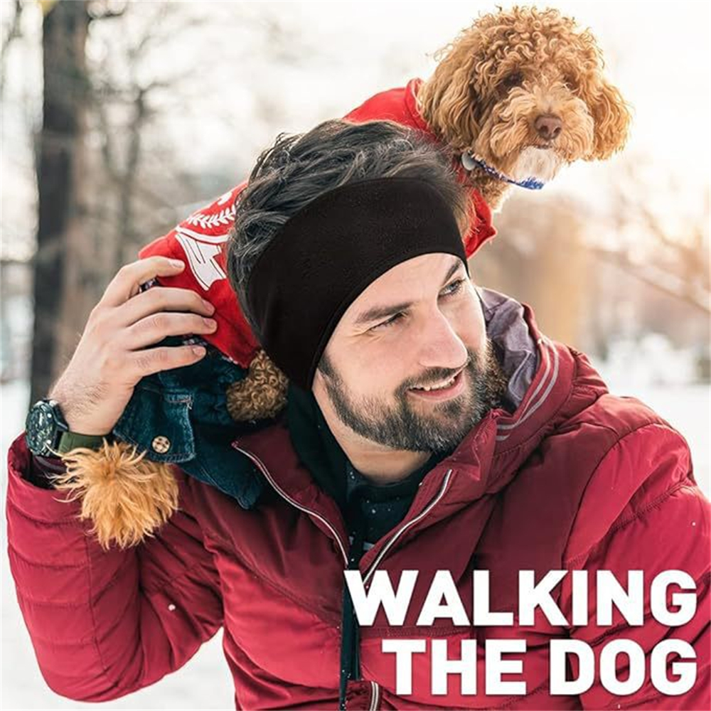 1PC Winter Fleece Earmuffs Col - Fleece Ear Warmer Band のレビューと価格