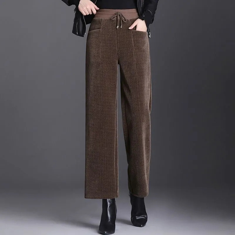 Autumn Winter Corduroy Wide Le - Corduroy Pant Warm のレビューと価格