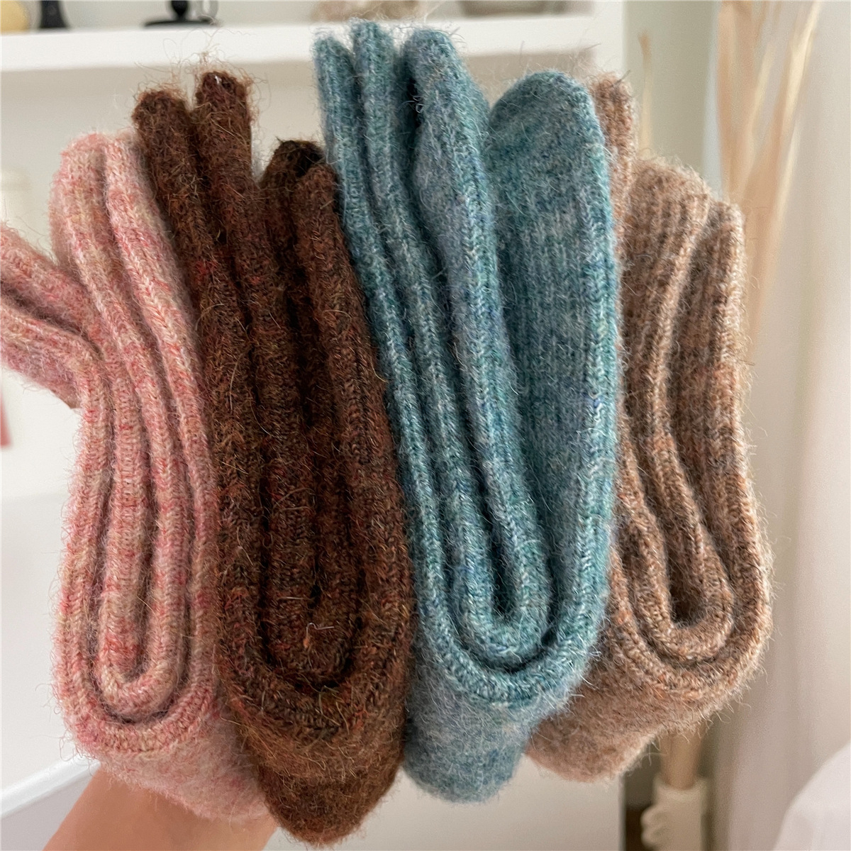 Autumn Winter Thermal Women So - Thermal Sock Wool のレビューと価格
