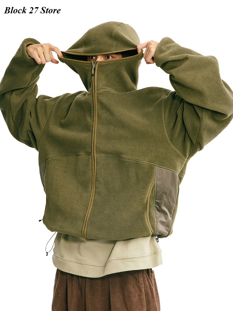 Mens Hoodie Autumn Winter Cott - Sherpa Hoodie Fleece のレビューと価格