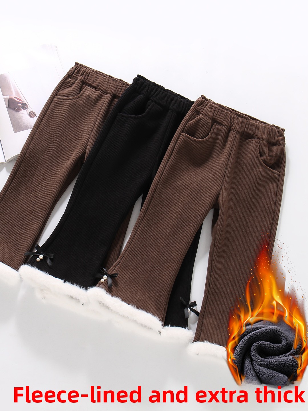 Thiened Fce Children's Bell Bo - Corduroy Pant Warm のレビューと価格