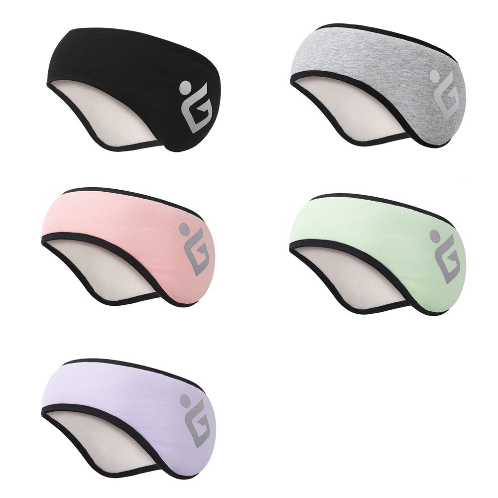 Windproof Hair Bands Headscarf - Fleece Ear Warmer Band のレビューと価格