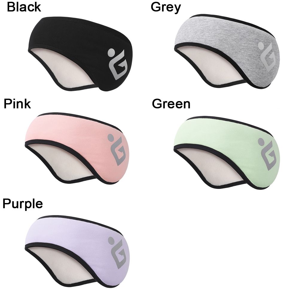 Windproof Hair Bands Headscarf - Fleece Ear Warmer Band のレビューと価格