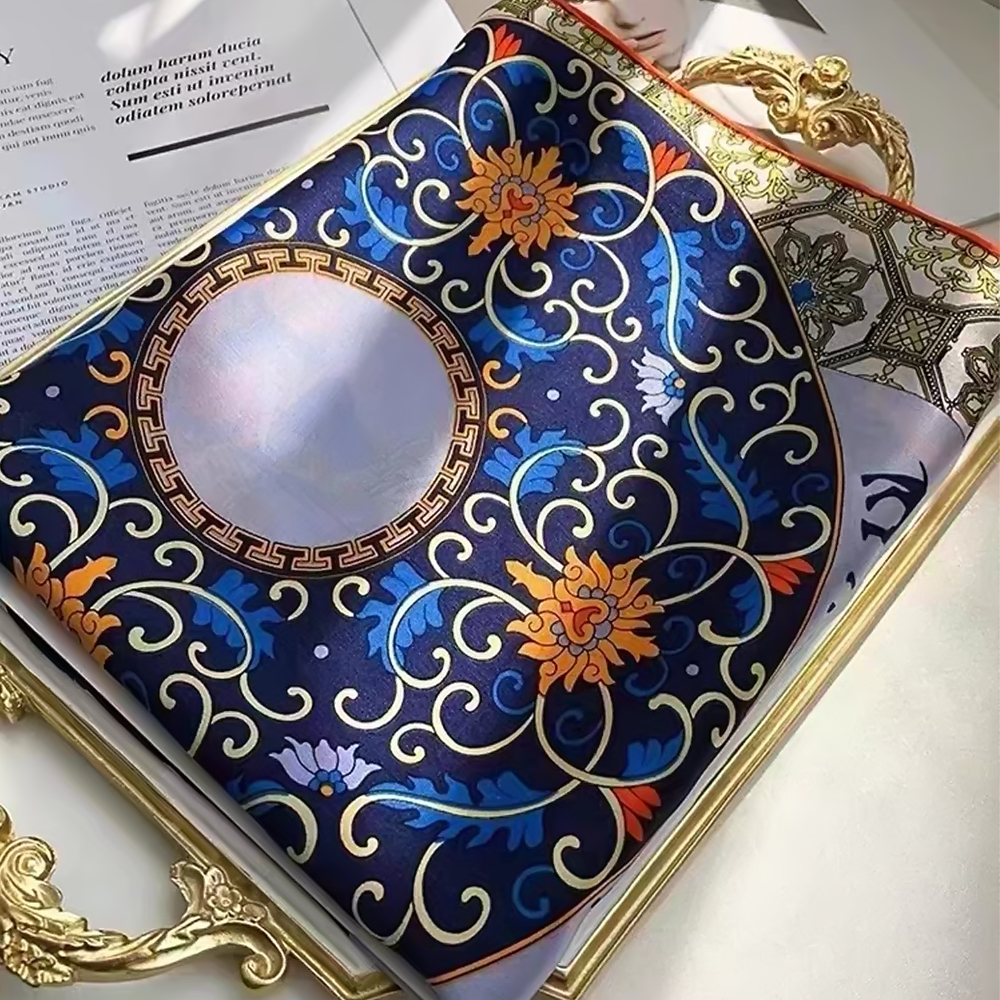 BYSIFA|Blue Luxury Femmes 100% - Shawl Wrap Winter のレビューと価格