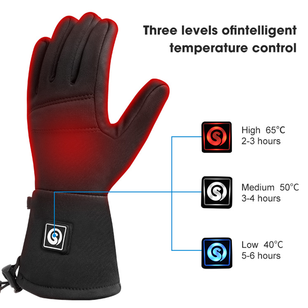 Snow Deer S18 Winter Heated Gl - Touch Screen Gloves のレビューと価格