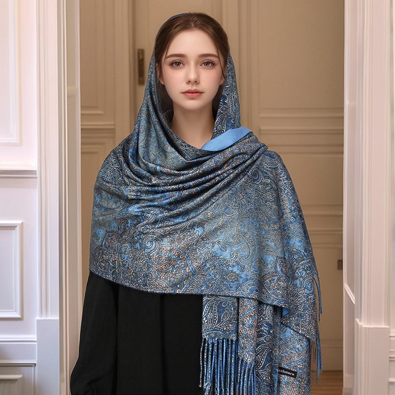 Luxury Paisley Pashmina Shawl  - Cashmere Pashmina Wrap のレビューと価格