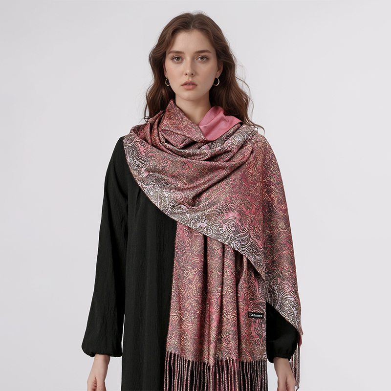 Luxury Paisley Pashmina Shawl  - Cashmere Pashmina Wrap のレビューと価格