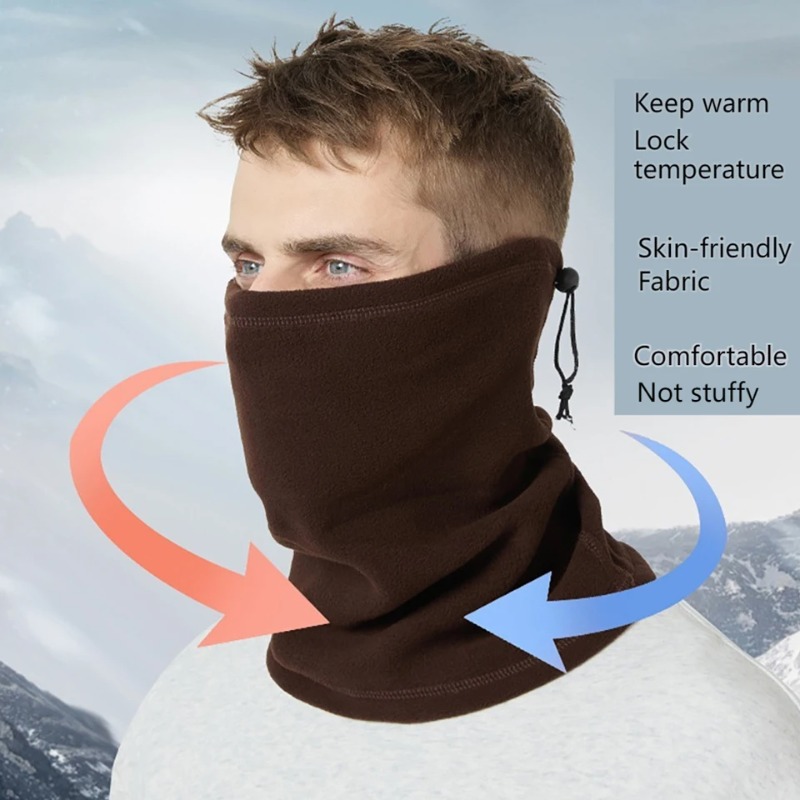 Winter Neck Warmer Gaiter Scar - Neck Gaiter Fleece のレビューと価格