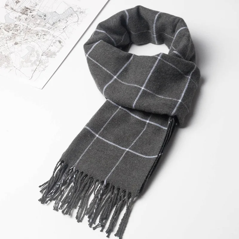 2023 New Winter Men Scarf Keep - Cashmere Pashmina Wrap のレビューと価格