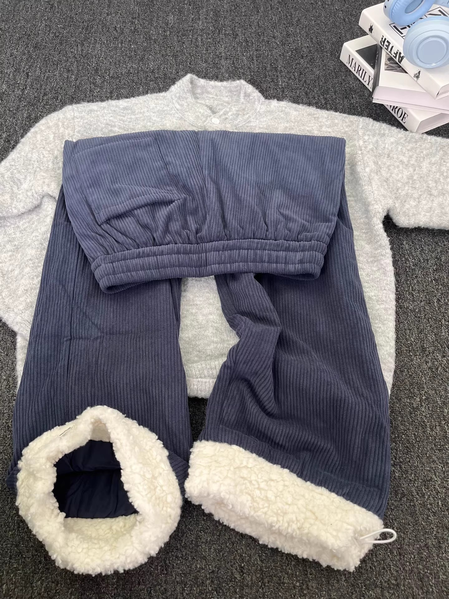 Thiened Winter Snowboard Pants - Corduroy Pant Warm のレビューと価格