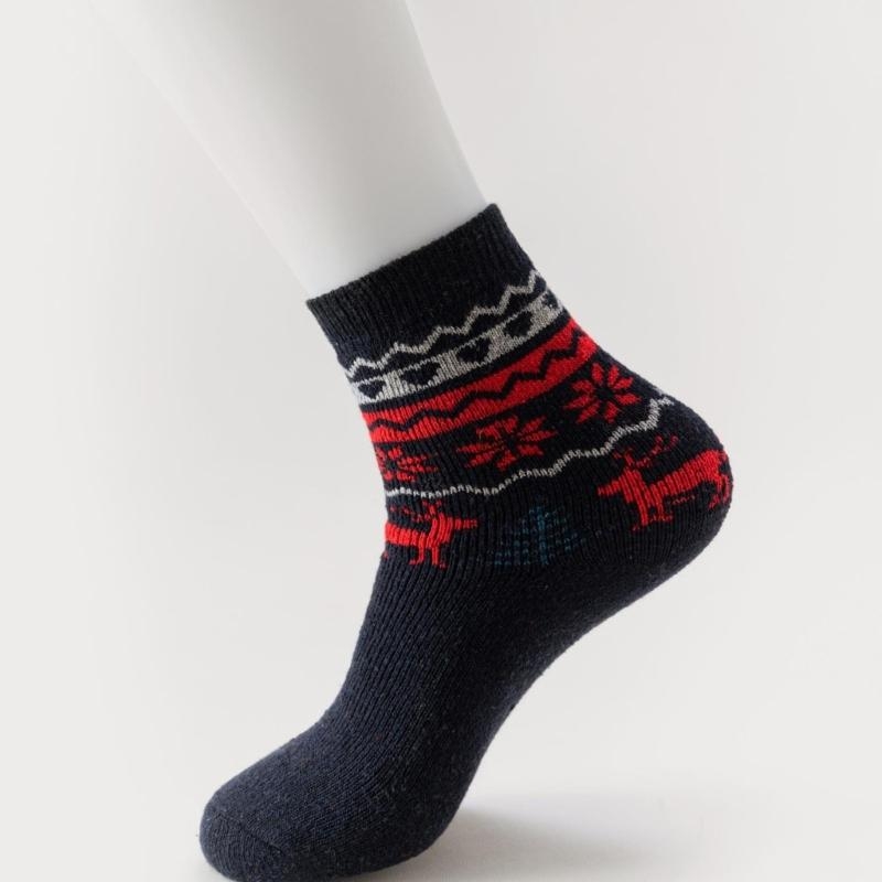 5 Pairs Men's Faux Wool Socks  - Thermal Sock Wool のレビューと価格