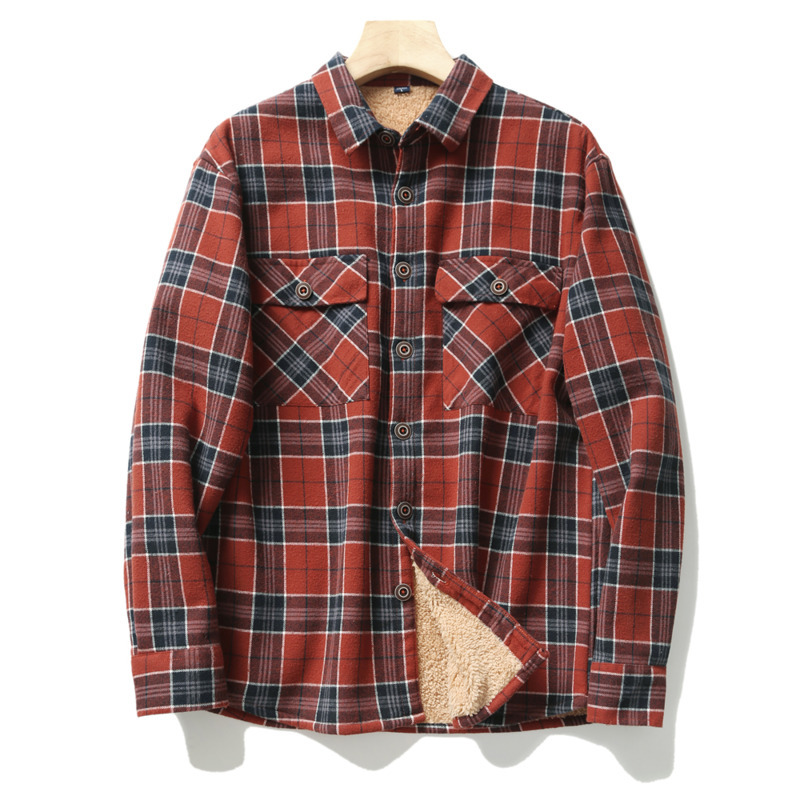 Men's Plaid Flannel Shirts Jac - Flannel Shirt Lined のレビューと価格