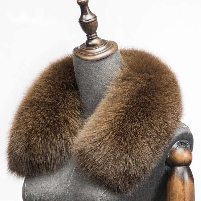 Winter Natural Fox Fur Scarf S - Shawl Wrap Winter のレビューと価格