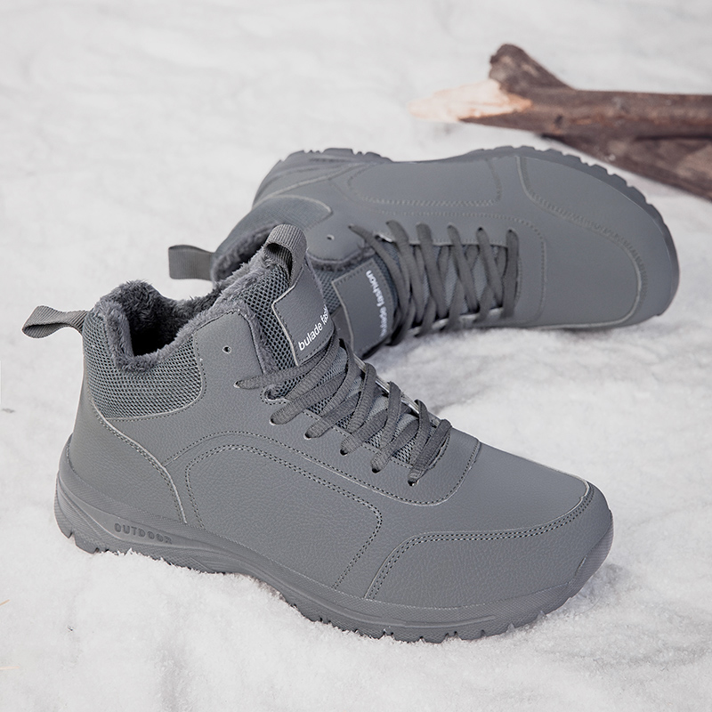 Winter Men's Boots Warm Plush  - Waterproof Winter Boot のレビューと価格