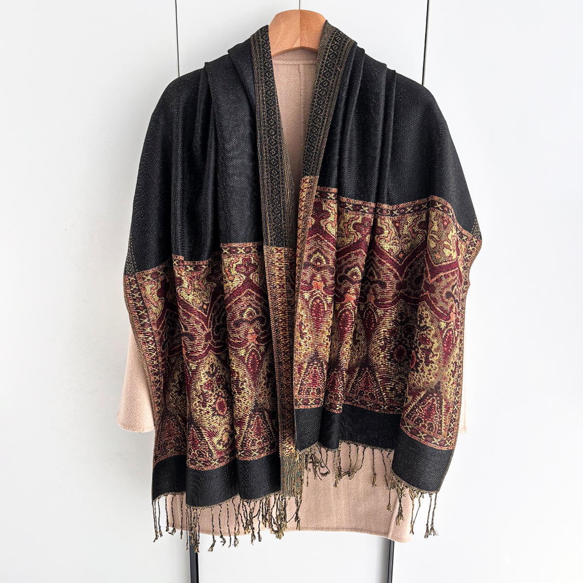 Luxury Scarf For Women Autumn  - Cashmere Pashmina Wrap のレビューと価格